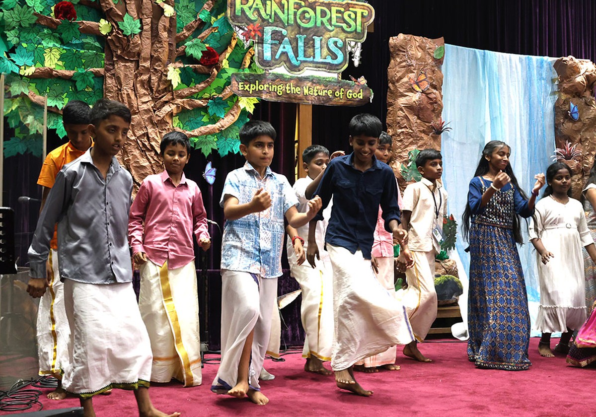 Children at Vacation Bible School 2026